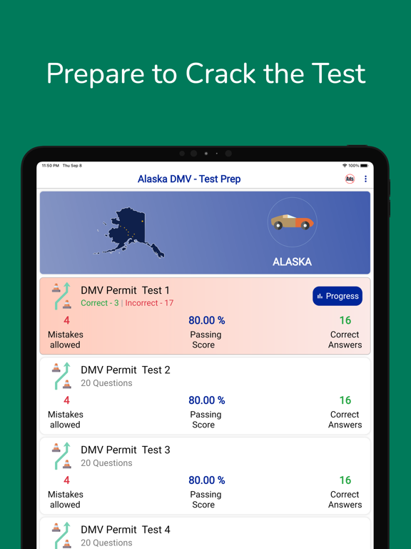 Alaska DMV Permit Practice screenshot 3