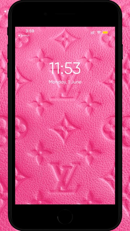 Louis V in pink  Iphone lockscreen, Play wallpaper, Wallpaper