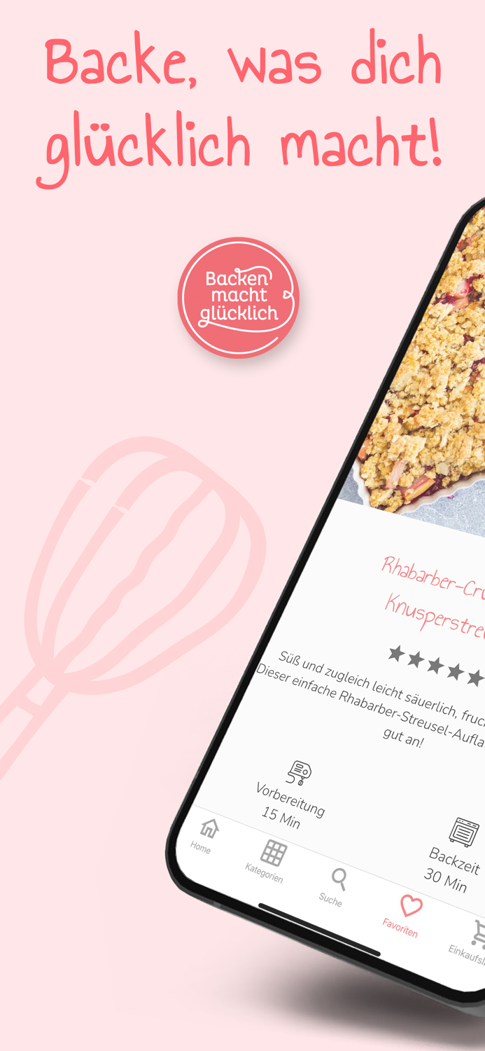 Backen macht glücklich