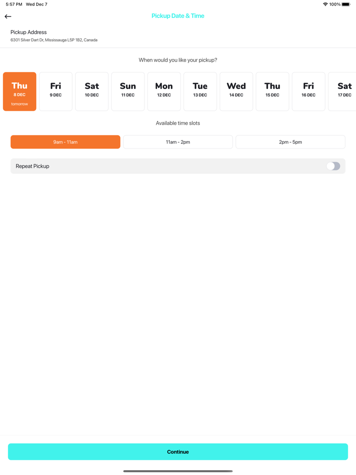 Cleanze Laundry Delivery