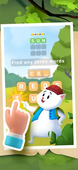 Game screenshot Chef the Cat: Word finder game apk