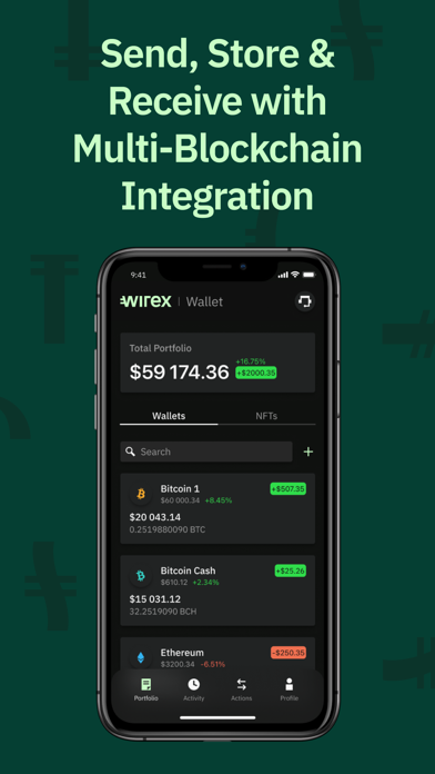 Wirex Wallet: Crypto and DeFi screenshot 2