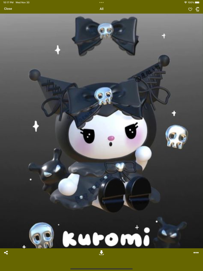 Sanrio  Kuromi Wallpaper 4k