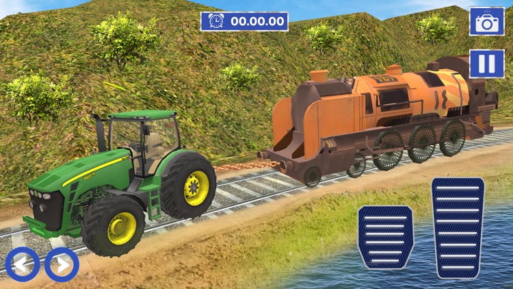 Chained Tractor: Towing Games