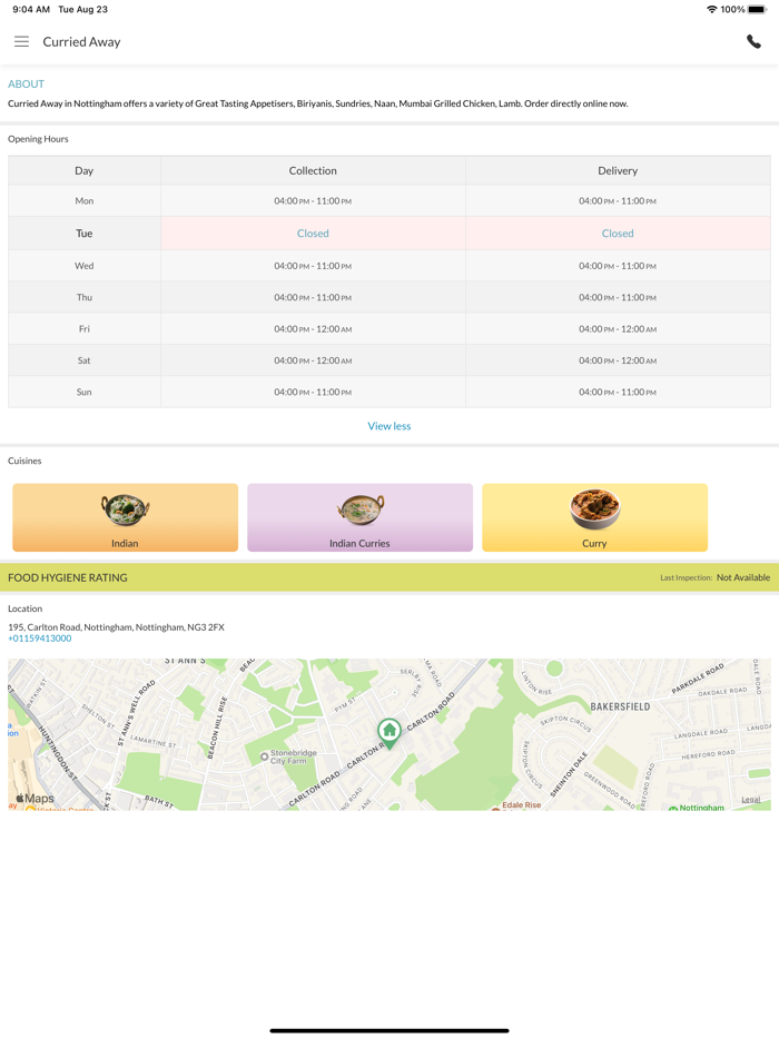 Curried Away Nottingham