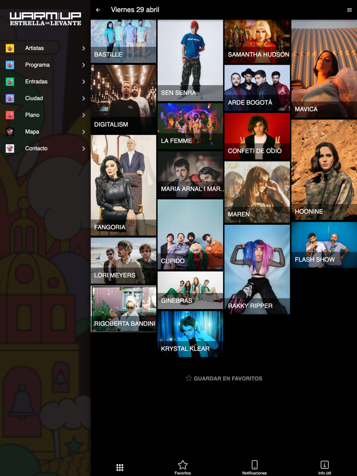 WARM UP - Estrella de Levante
