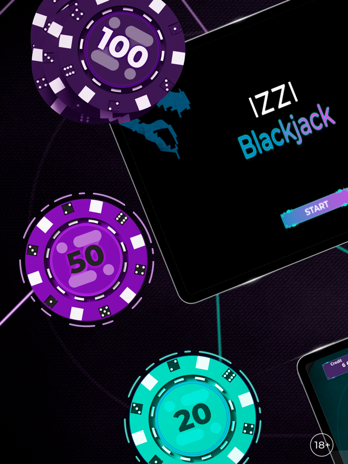 IZZI Blackjack card games 21