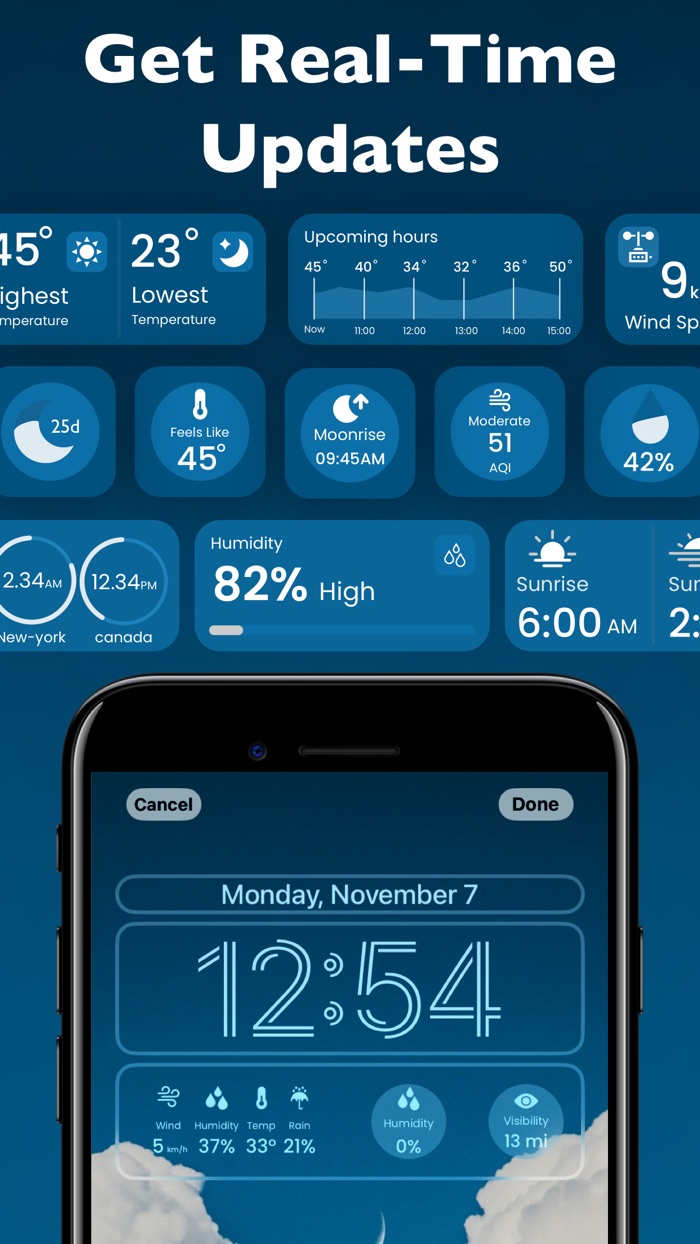 Widge Lock Screen Widgets App