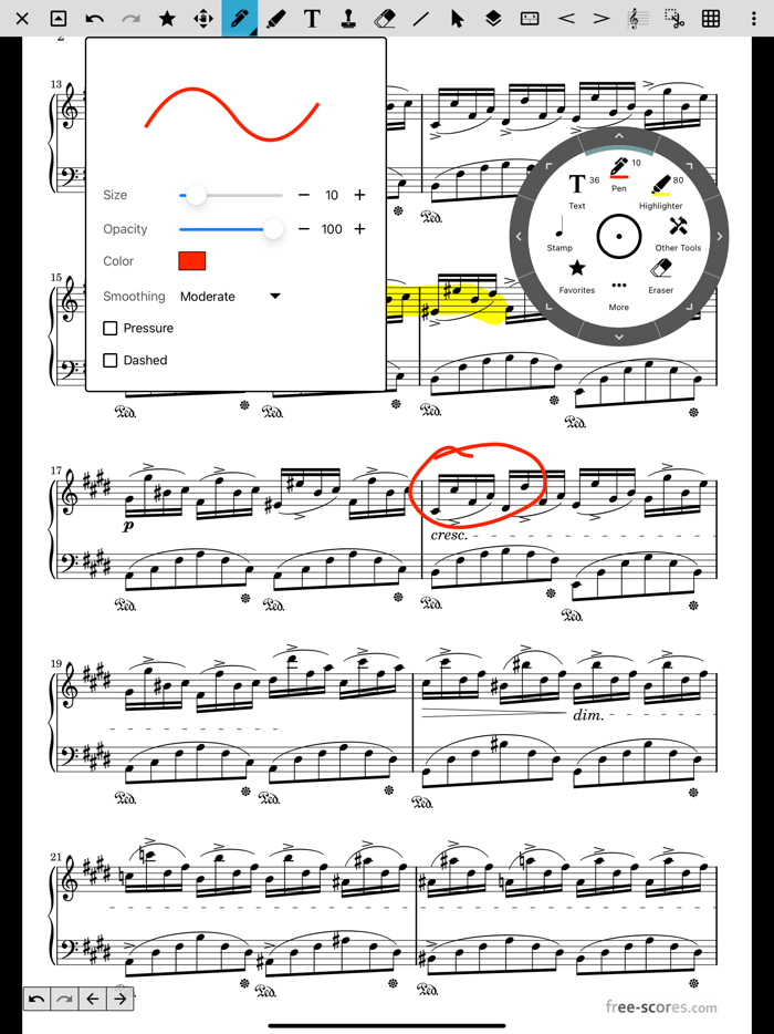MobileSheets for iPad