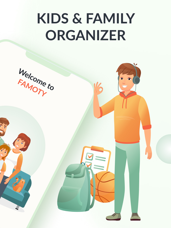 Famoty family routine planner