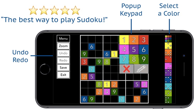 Vivid: Color Sudoku Puzzle