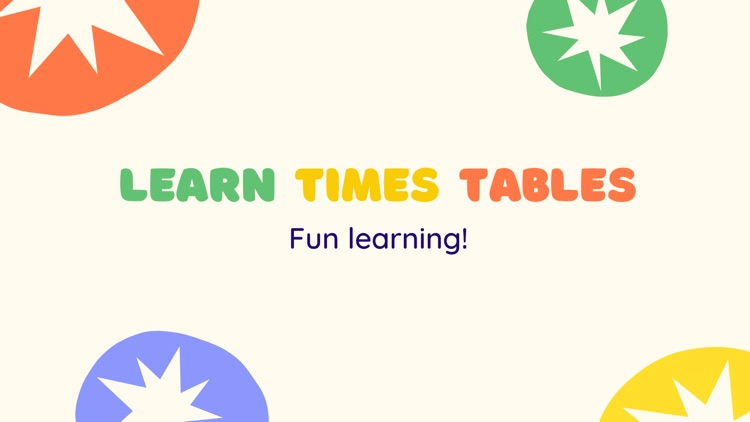 Learn Times tables for Kids screenshot-0