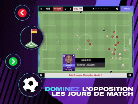 Football Manager 2023 Mobile iPad captures décran