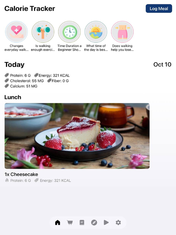 Calorie Calculator: Food Log screenshot 4