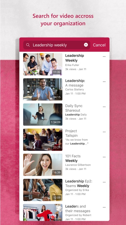 Microsoft Stream: Videos screenshot-3