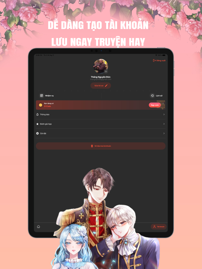 App Truyện