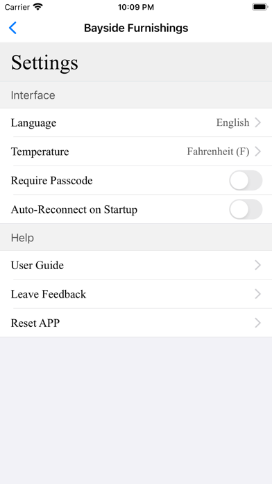 Bayside Bluetooth Fireplace screenshot 4