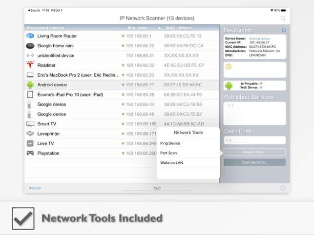 ‎IP Scanner Ultra Screenshot