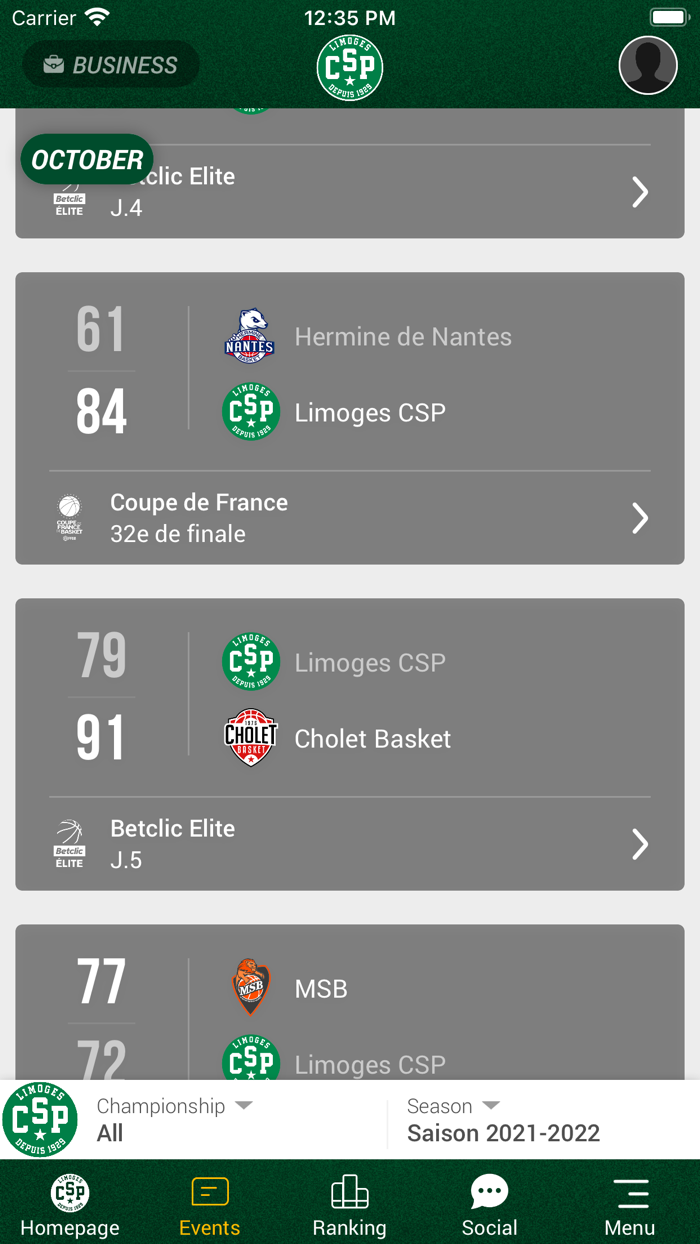 Limoges CSP