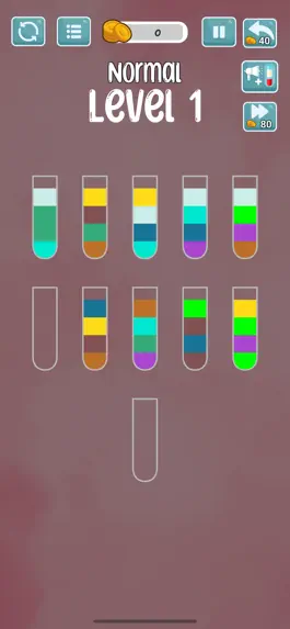 Game screenshot Цветная вода - Color Sort Game mod apk