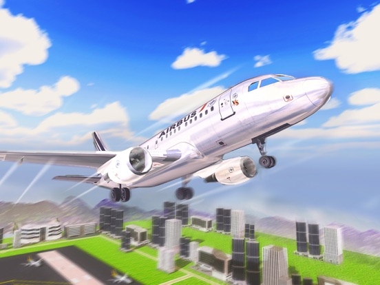 Flight Simulator 3D Plane Game screenshot 2
