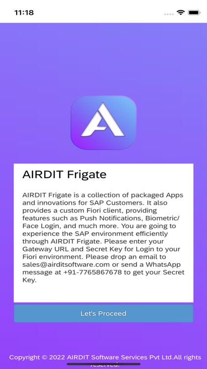 AIRDIT Frigate screenshot-3