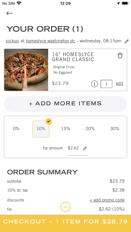 HomeSlyce Pizza screenshot-3