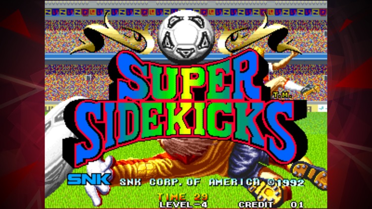 SUPER SIDEKICKS ACA NEOGEO