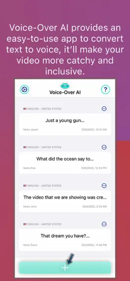 Game screenshot Voice-Over AI | Text To Speech mod apk
