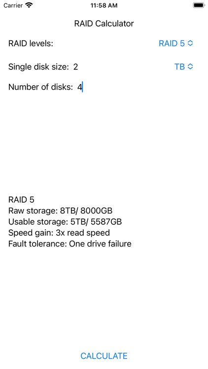 RaidCalculate