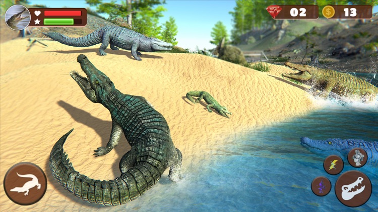 Wild Crocodile Family Sim by Aqeel Anjum