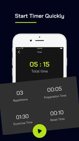 Game screenshot Workout Interval Speak Timer apk