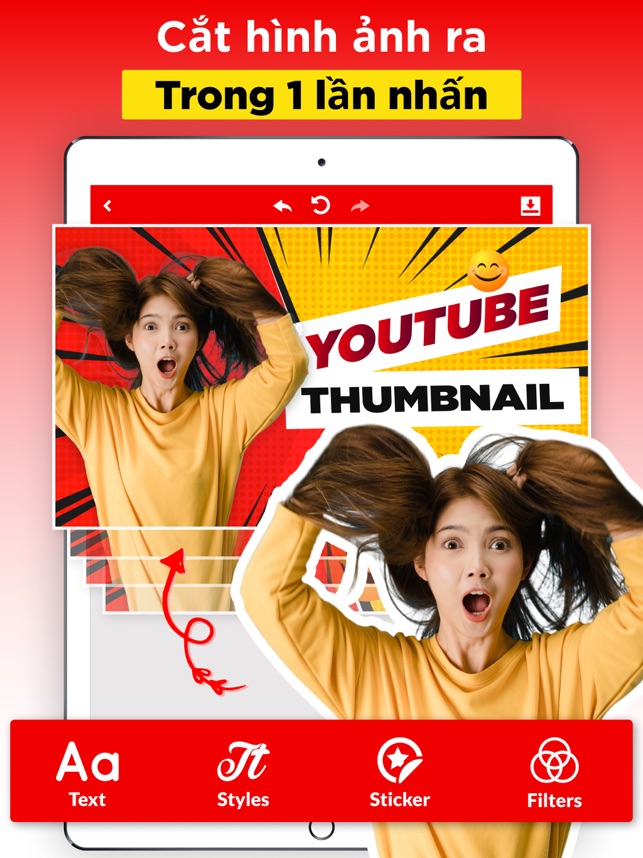 Tạo hình thu nhỏ cho YT Studio