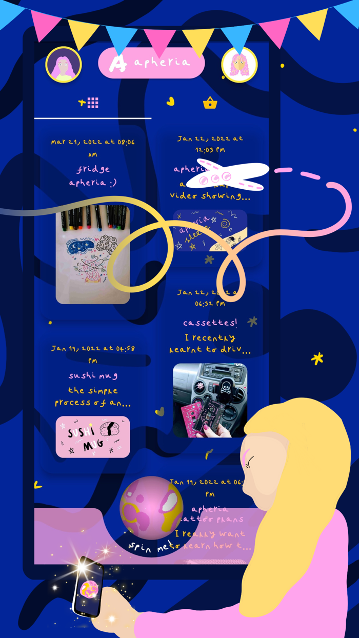 apheria  an illustrated world