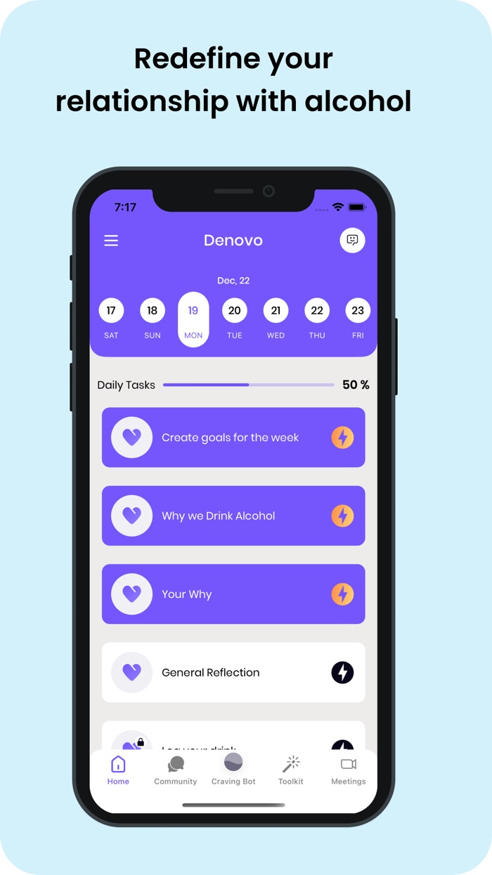 Denovo Drink Less  Live More