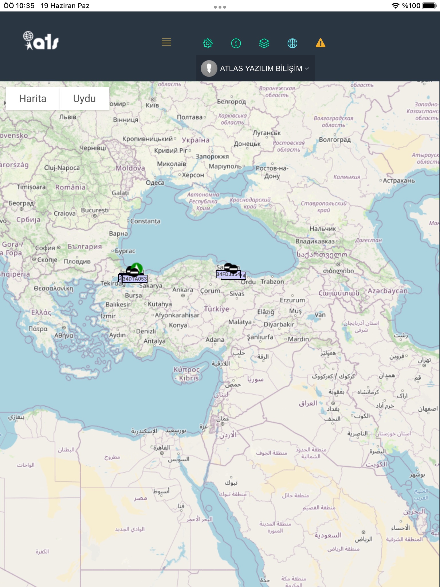 Atlas Araç Takip Sistemi screenshot 4