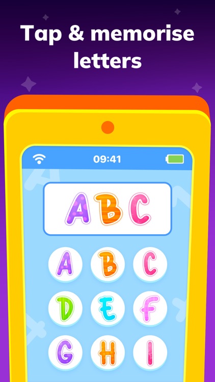 Phone Game: Learning alphabet