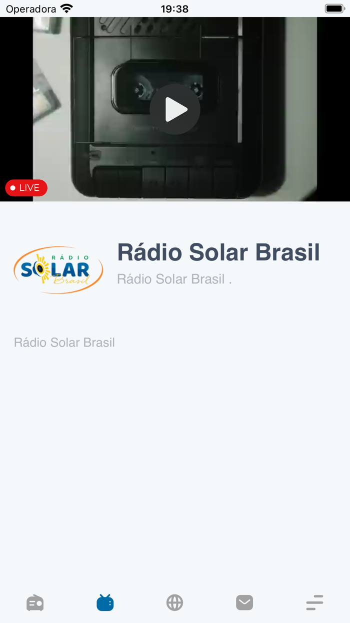 RÁDIO SOLAR BRASIL