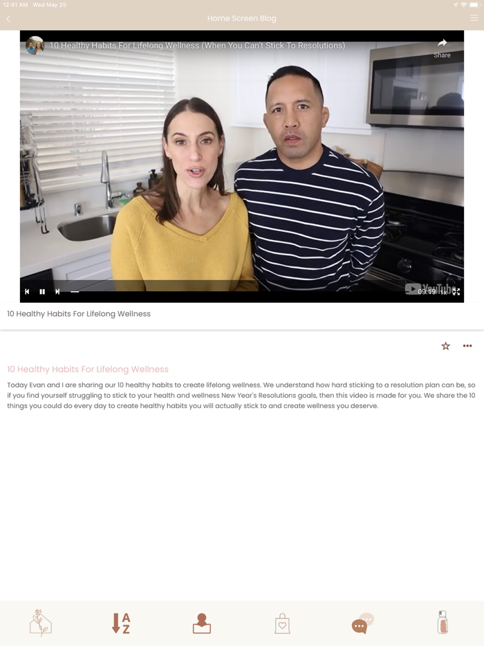 The Wellness Abode App