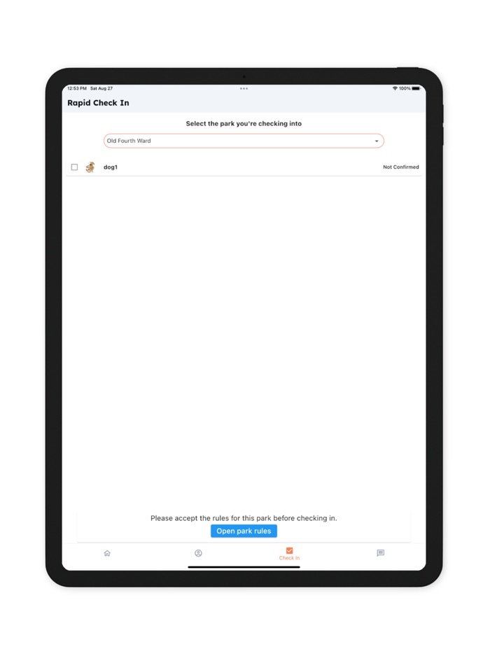 Fetch Park Member App