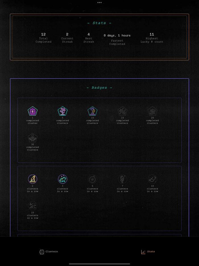 Synchronicity Clusters