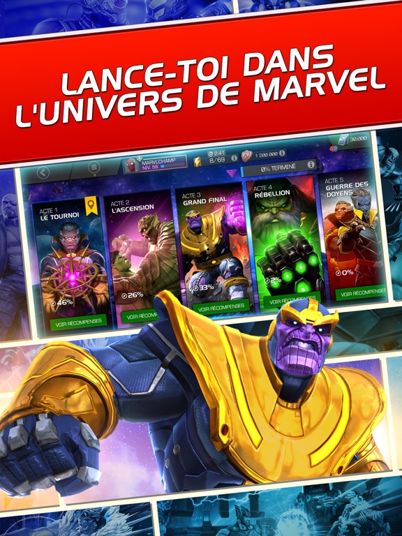 Marvel Tournoi des Champions Marvel Tournoi des Champions