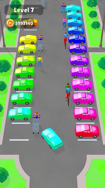 Color Car Park screenshot-3