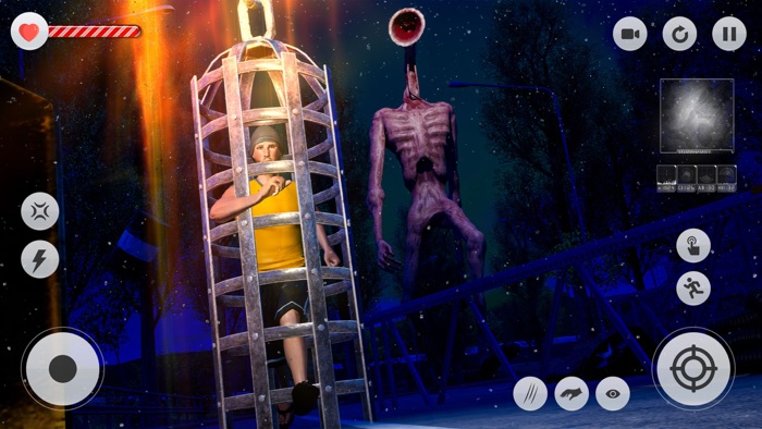 Scary Light Head Horror Escape