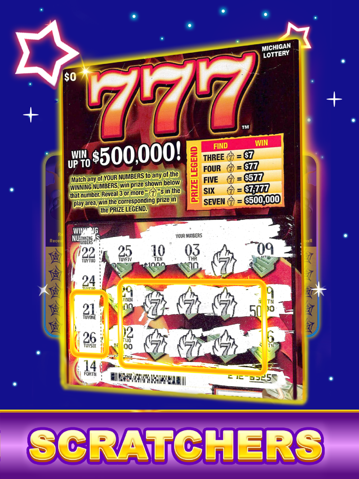 Lottery Scratchers Win