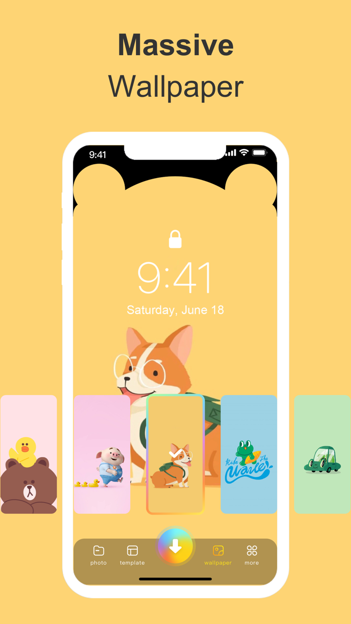 Magic Notch-HD Wallpaper Maker