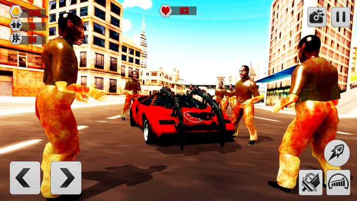 Zombie Highway Car Shooting