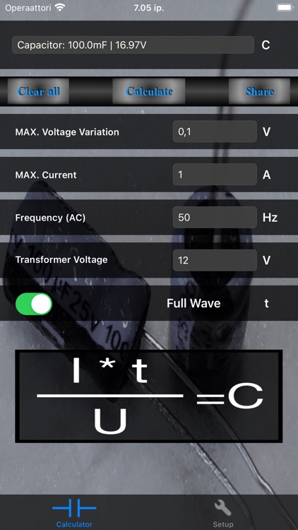 CapacitorCalc screenshot-4