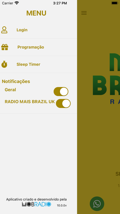 Mais Brazil UK screenshot 2