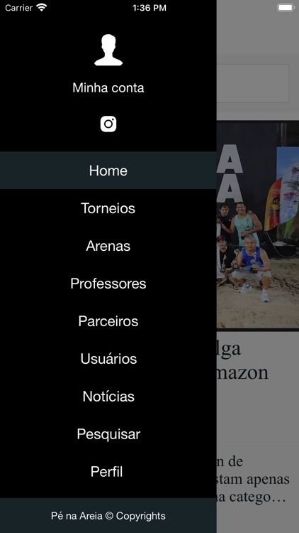 Pé na Areia Esportes